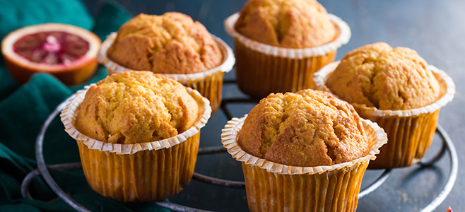 red orange cara cara navel orange muffin recipe
