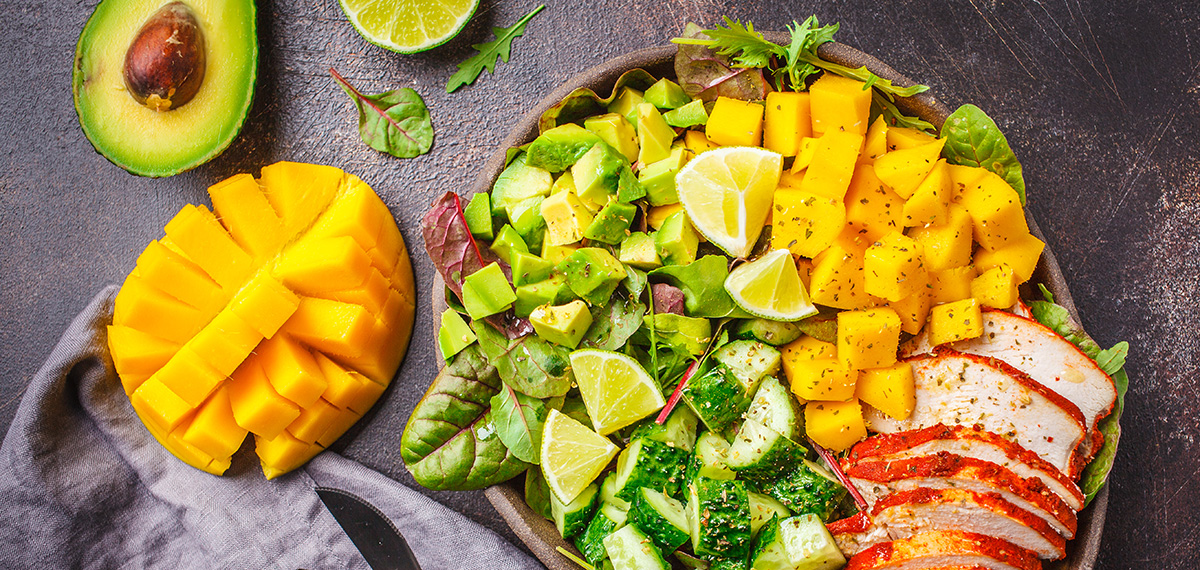 Mango Avocado Chicken Salad recipe by pittman davis