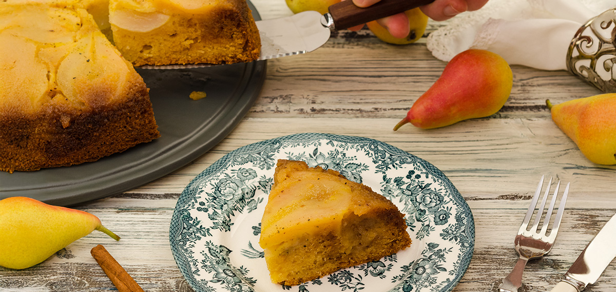 pittman and davis upside down pear cake recipe