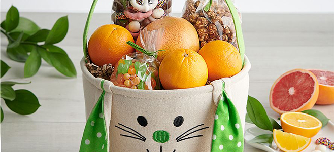Easter Bunny Ears Basket