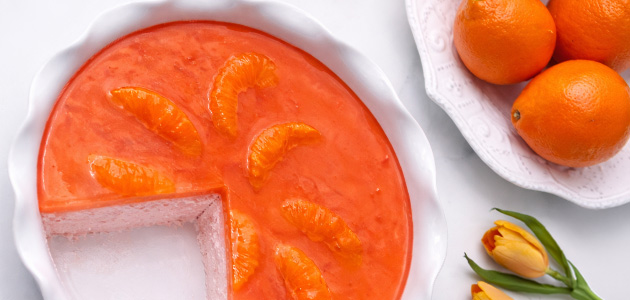 Honeybell Peach Mousse Jello recipe by pittman and davis